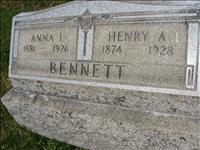 Bennett, Henry A. and Anna I